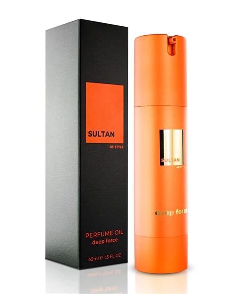 SULTAN of STYLE Deep Force Parfum Oil Herren Intensiver.